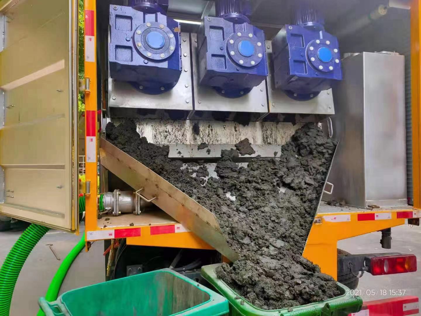 灵川化粪池清掏城市维护站-泥浆净化干湿分离处理